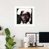 Poster Révolution haïtienne (Bureau à domicile)