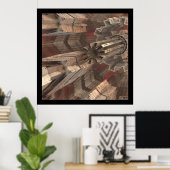 Poster révolution industrielle (Bureau à domicile)