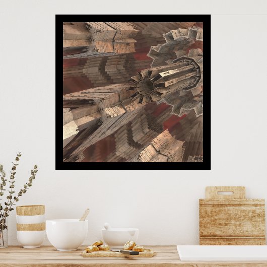 Poster révolution industrielle (Cuisine)