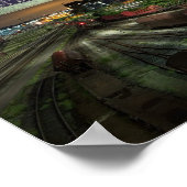 Poster Révolution industrielle la nuit (Coin)