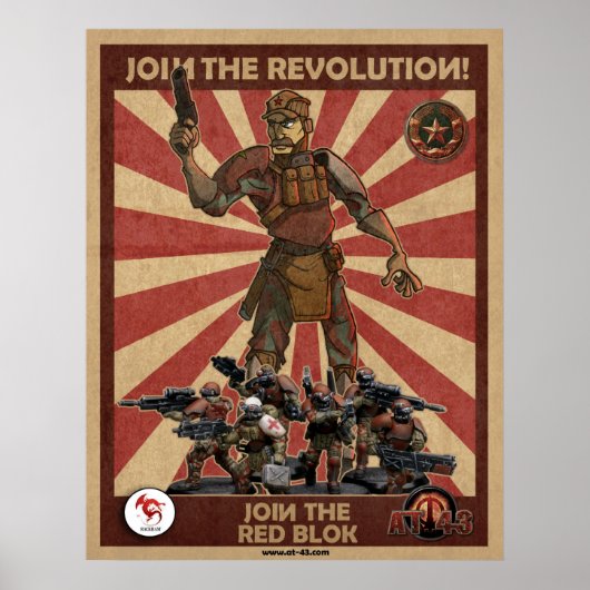 Poster Révolution Red Blok (Devant)