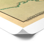 Poster Revolutionary Boston Map 1776 (Coin)