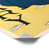 Poster Revue Art Nouveau vintage février (Coin)