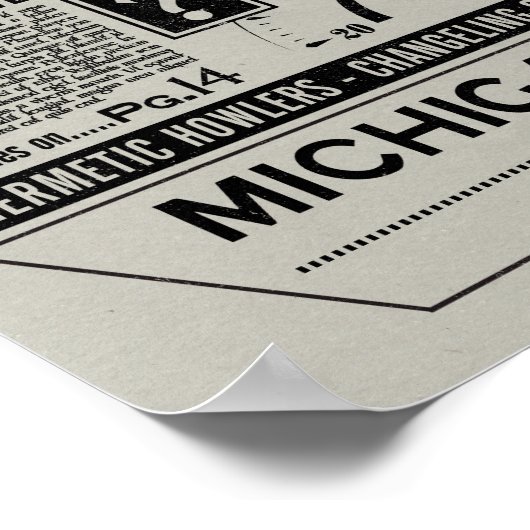 Poster Revue Transfiguration Today (Coin)