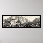 Poster Rex Parade Carnival LA Photo 1913 (Devant)