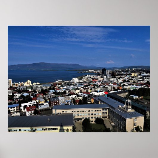 Poster Reykjavic (Devant)