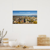 Poster Reykjavik Islande (Cuisine)