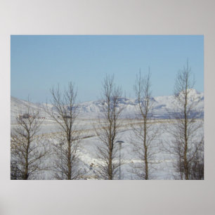 Poster Reykjavik Islande