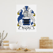 Poster Reynolds Family Crest (Cuisine)