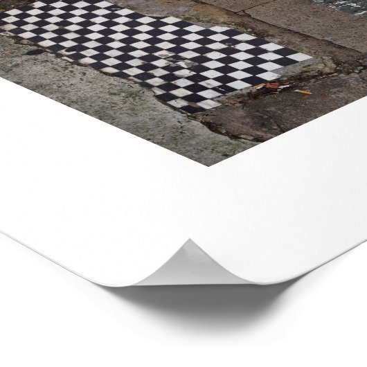 Poster Rez-de-chaussée (Coin)