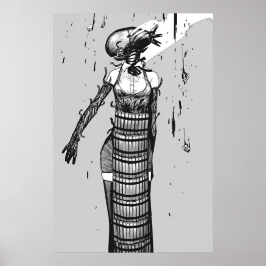 Poster Reze Bomb Devil Chainsaw Man Manga (Devant)