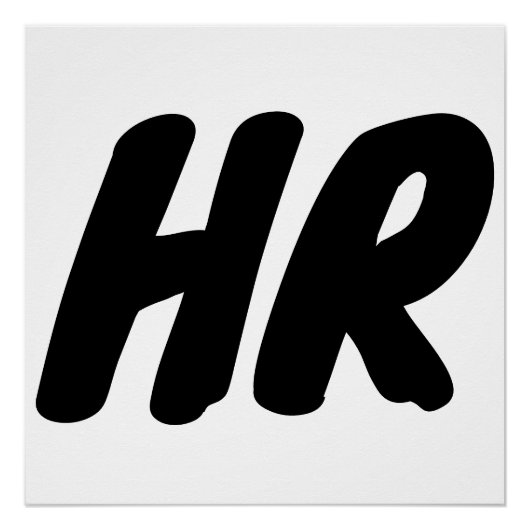 Poster RH - Ministère des Ressources humaines - (Devant)