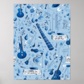 Poster Rhapsody en bleu (Devant)