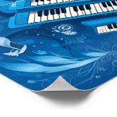 Poster Rhapsody en bleu (Coin)