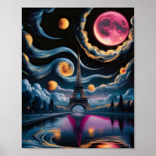 Poster Rhapsody parisienne cosmique