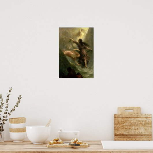 Poster Rheingold, première scène, 1888 (Cuisine)