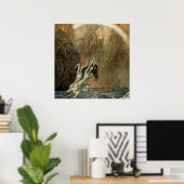 Poster Rhinemaiden du "Ring" de Wagner par Arthur Rackham (Bureau à domicile)