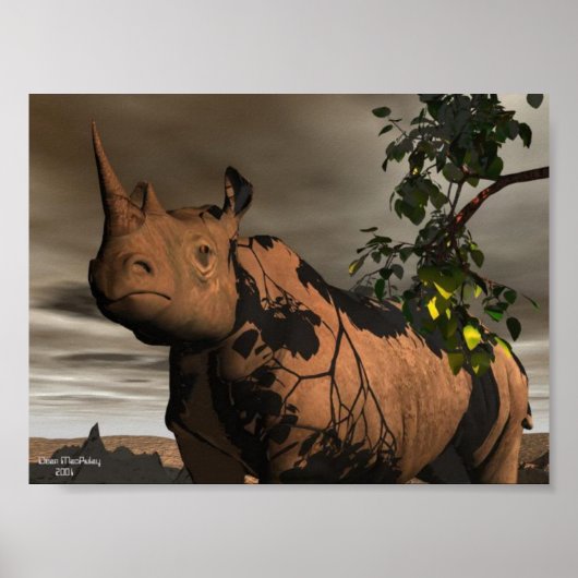 Poster Rhino (Devant)