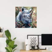 Poster Rhino (Bureau à domicile)