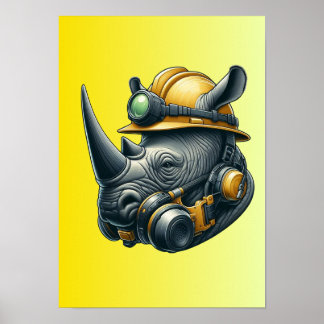 Poster Rhino Le Miner