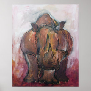 Poster Rhinoceros.