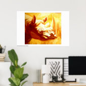 Poster Rhinoceros (Bureau à domicile)