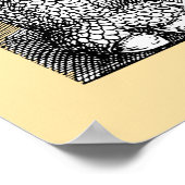 Poster Rhinoceros by Albrecht Dürer 1515 Woodcut (Coin)