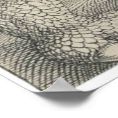 Poster Rhinoceros, coupe de bois par Albrecht Durer (Coin)