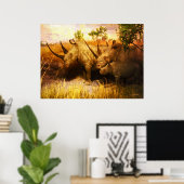 Poster RHINOS (Bureau à domicile)