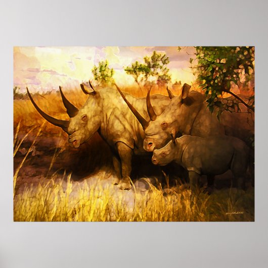 Poster RHINOS (Devant)
