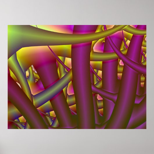 Poster Rhizomes (Devant)