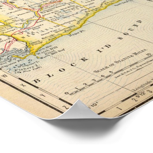 Poster Rhode Island 3 (Coin)