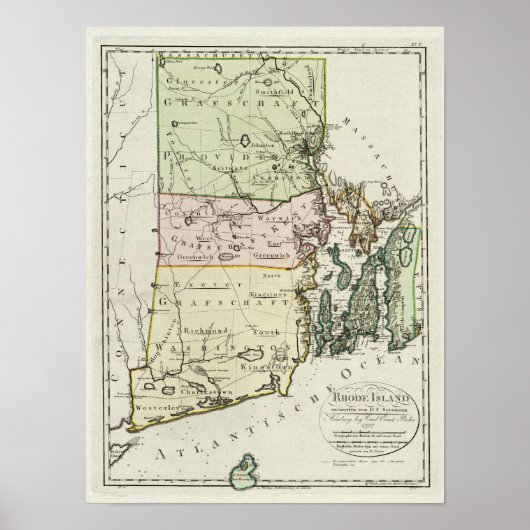 Poster Rhode Island 3 (Devant)