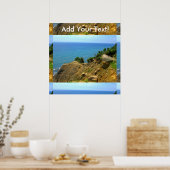 Poster Rhode Island Mohegan Bluffs (Cuisine)