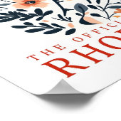 Poster Rhode Island Red Bird of Rhode Island Travel (Coin)