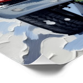 Poster Rhodesian Ridgeback Christmas Red Truck Holiday (Coin)