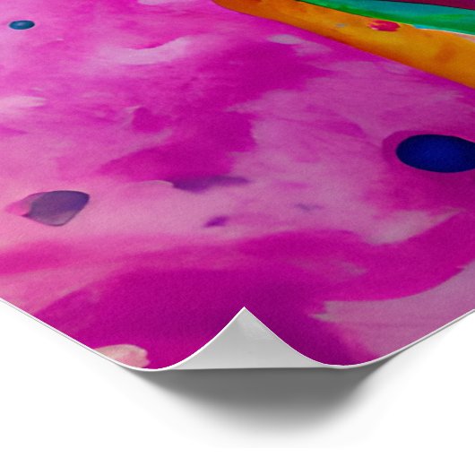 Poster Rhodesian Ridgeback Dog Portrait Art (Coin)