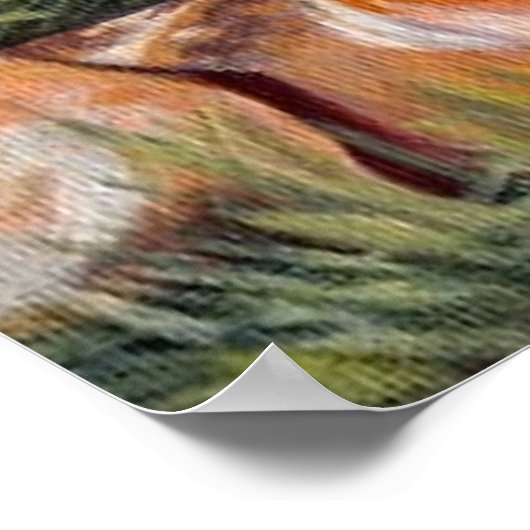 Poster Rhodesian Ridgebacks Portrait de chien (Coin)