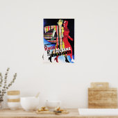 Poster Rhodia Albene Rinascente Femmes Mode porter Italie (Cuisine)