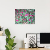 Poster Rhododendron (Bureau à domicile)