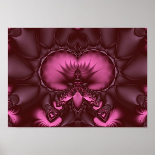 Poster rhodolite lotus trône (Devant)