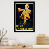 Poster Rhum Charleston (Cuisine)