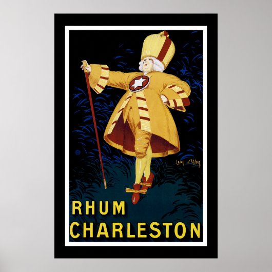 Poster Rhum Charleston (Devant)