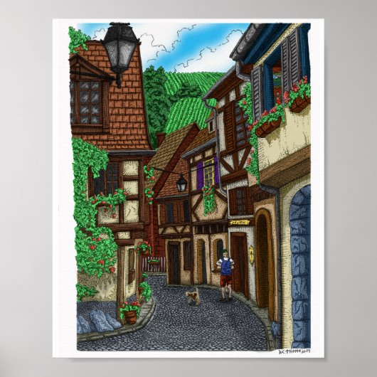 Poster Ribeauville (Devant)