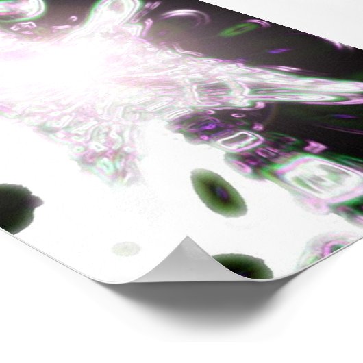 Poster Ribes lumineuses (Coin)