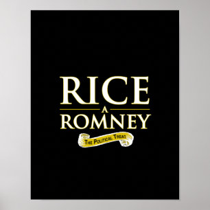 POSTER RICE-A-ROMNEY