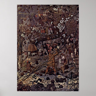 Poster Richard Dadd - Le Maître-Trame Fairy Fellers