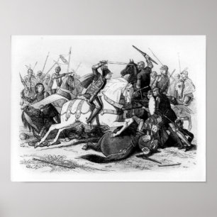 Poster Richard III à la bataille de Bosworth en 1485