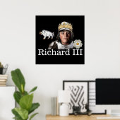 Poster Richard III en armure (Bureau à domicile)