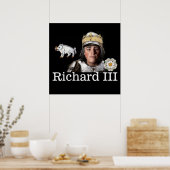 Poster Richard III en armure (Cuisine)